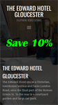 Mobile Screenshot of edwardhotel-gloucester.co.uk